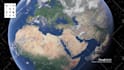 create an epic earth zoom animation to any location