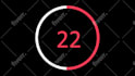 create workout countdown timer with alpha format