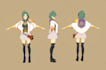 create 3d anime characters for video games