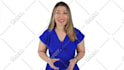 create a professional spokesperson video