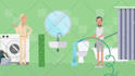 create 2d cartoon animation video in arabic