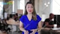 create a polished business corporate spokesperson video
