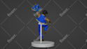 sculpt characters 3d model for 3d printing