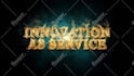 create smoking gold particles animation for logo or text