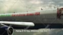 add your logo on flying boeing airplane video