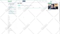an onscreen website or document presentation