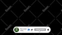 create youtube subscribe, like and bell animation