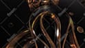 create 3d grunge rock logo intro