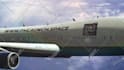 add your logo on flying boeing airplane video