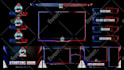 design unique twitch animated overlay, panels, screens, alerts