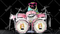 do this funny dj dog playing drum video ad