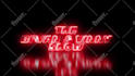 make saber effects video neon light logo animation and glow up effect