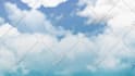 do jet plane fly through sky clouds logo reveal intro opener
