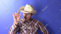 say anything you want as a cowboy in a video