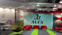render HD video with office interior mock up realistically
