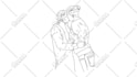 create a custom line drawing animation video for your brand