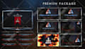 create full custom twitch pack overlays