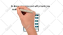 make a 30 sec white board animation