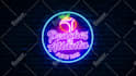 make neon sign light video intro animation for your logo or text