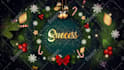 create a beautiful merry christmas video