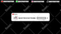 design subscribe bell and creator code animations