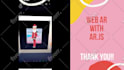 develop web ar augmented reality business cards for you
