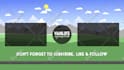 create a modern youtube end screen outro up to 4k resolution