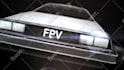 create your logo or text on delorean back to the future car