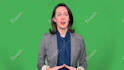 be your professional female spokesperson for green screen video