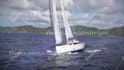add your logo or text on real yacht video