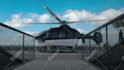 place your  logo on a 3d flying business jet  yacht helicopte