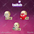 do animated emotes custom made from your ideas for twitch discord tiktok