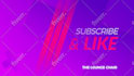 create a modern youtube end screen outro up to 4k resolution