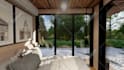 do 2d 3d container house design plan and render