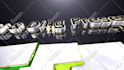 create metallic 3d logo animation video