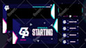 create animated twitch overlay, logo, emotes for stream