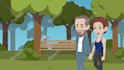 produce an eye catching 2d animated music video with storytelling