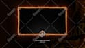 design animated twitch overlay, facecam, panels, screen, alerts for stream