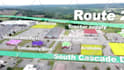 do real estate video editing with google earth vfx map animation