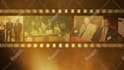 make film projector logo intro in 4k