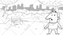 create a 2d explainer video in hebrew or english