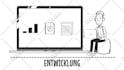 create explainer video animation in whiteboard comic style