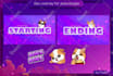 create a custom overlay for twitch, youtube, mixer