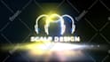 create 4k neon glitch social media and business intro outro