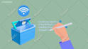 create 2d animated flat character video animation