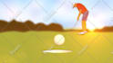 make all 5 golf logo intro video