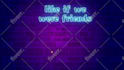 create modern lyric video