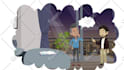 create an animated podcast video for you
