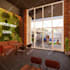 design café booth restaurant kiosk coffee shop bar