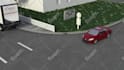 create a 3d animation reconstruction of road car accident